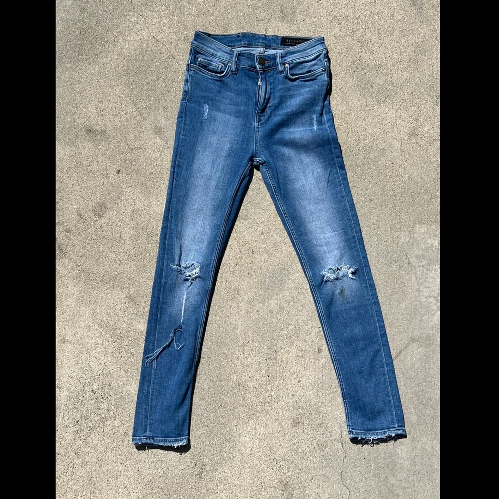All Saints High waisted skinny jeans - Size 25